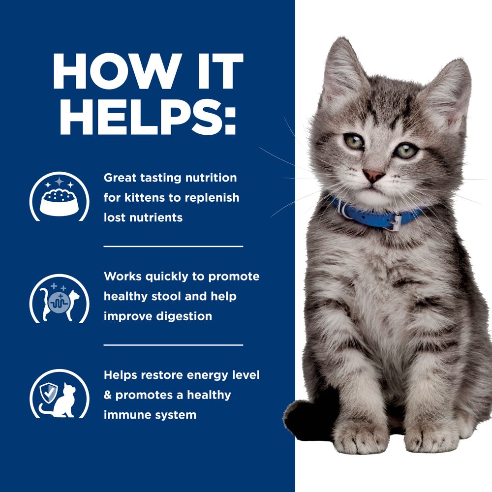 Image showcasing i/d Digestive Care Kitten Food | Hill's Pro Staff Feeding