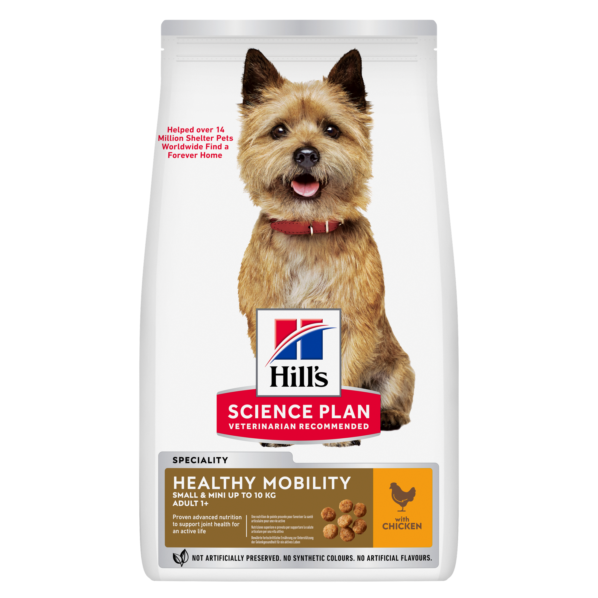 Healthy Mobility Small & Mini Adult Hundefoder Packshot