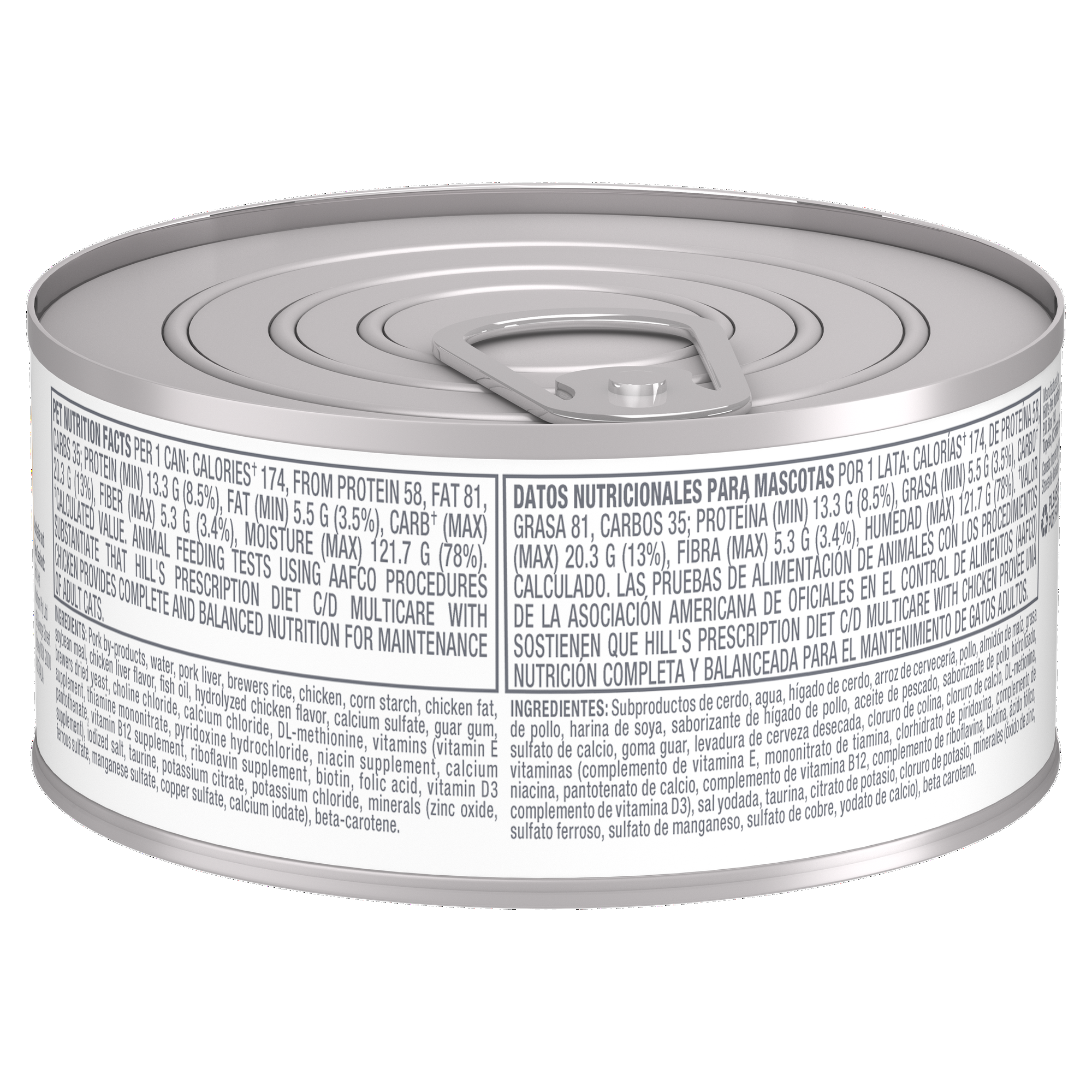 c/d Multicare with Chicken Wet Cat Food Packshot