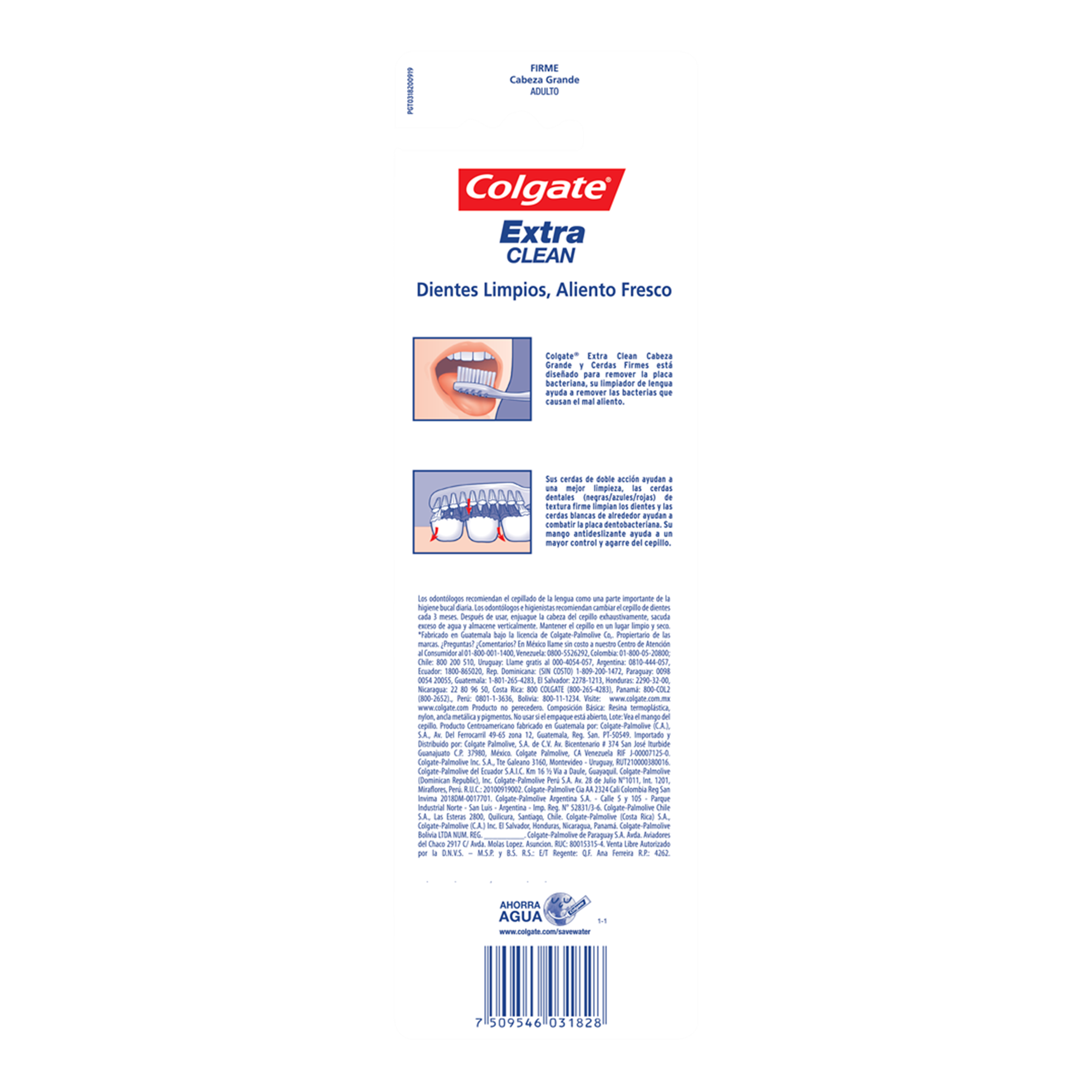 Colgate Extra Clean Man TB Packshot_Back