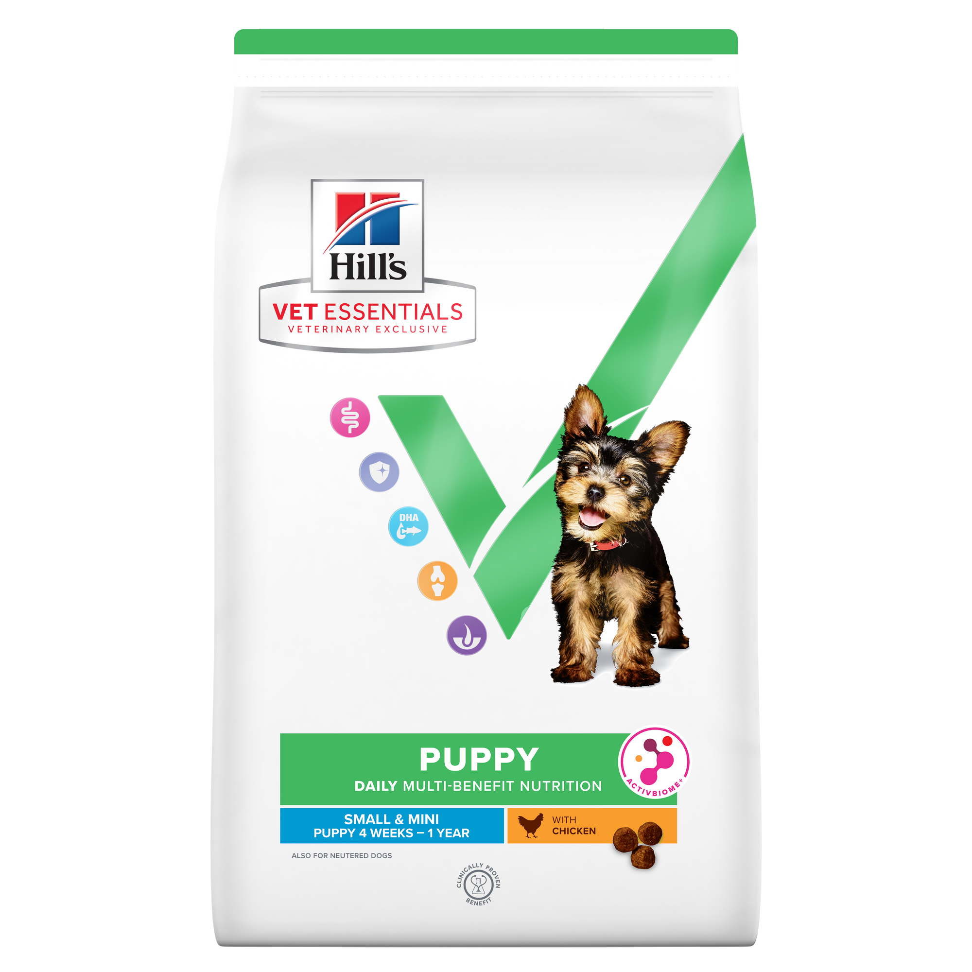 Multi-Benefit Puppy Small & Mini Dry Food Packshot