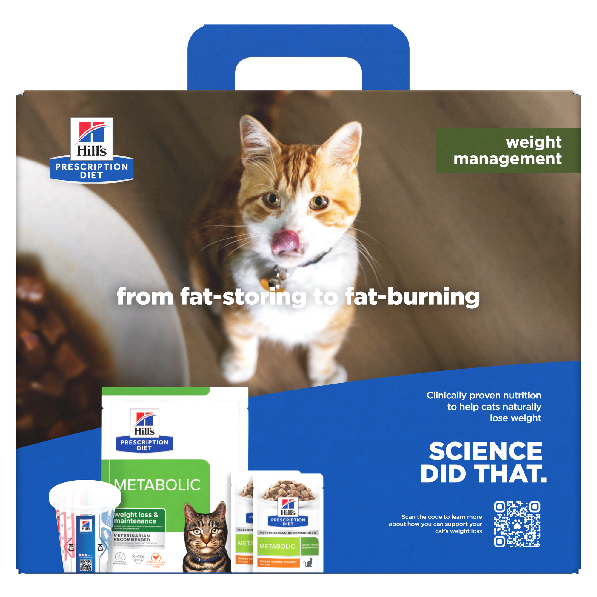 Metabolic Starter Set für Katzen mit Huhn Packshot