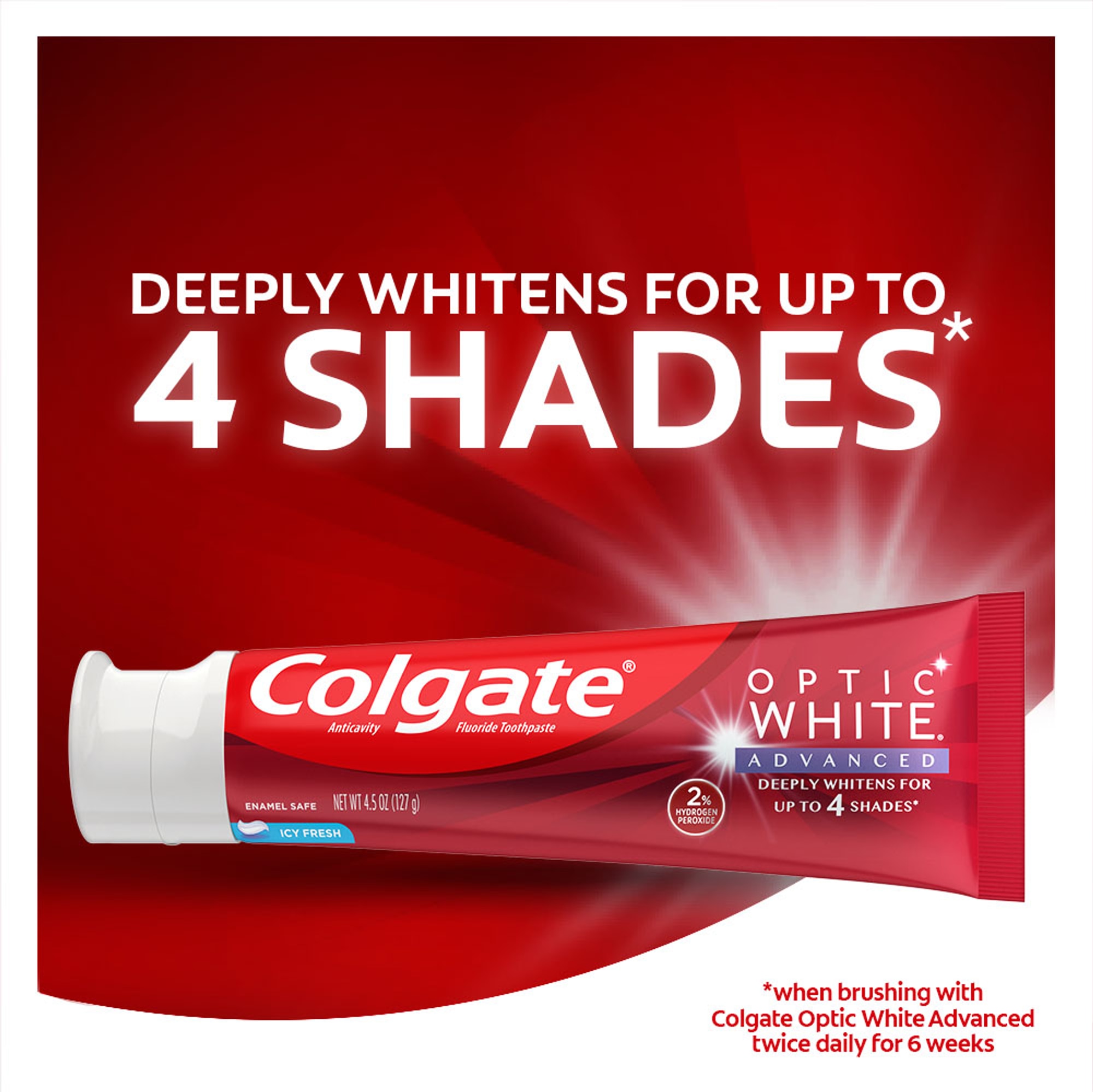 Colgate Optic White TP Campaign_Above the Fold