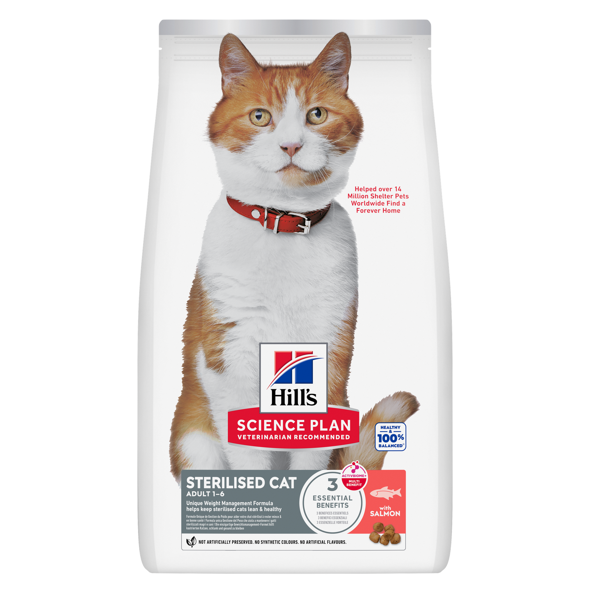 Sterilised Adult Cat Food Packshot