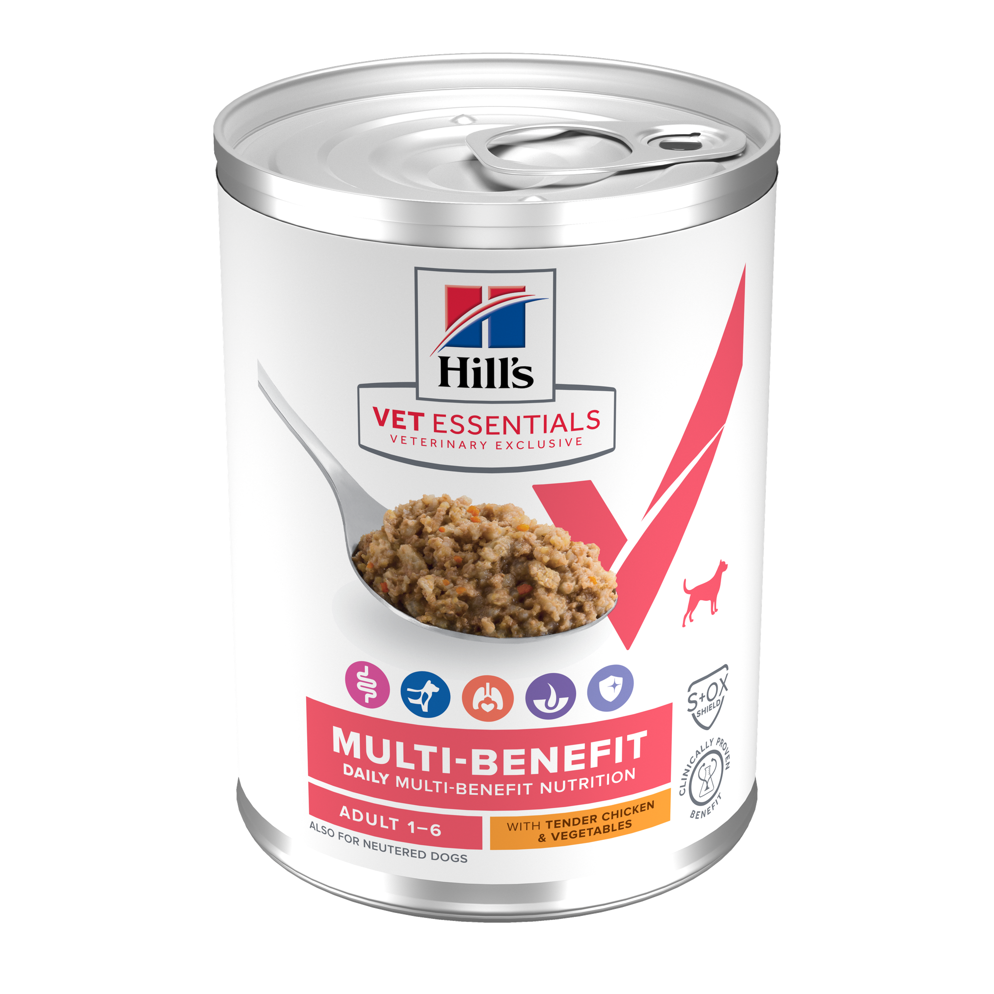 Multi-Benefit Adult Dog Food Packshot