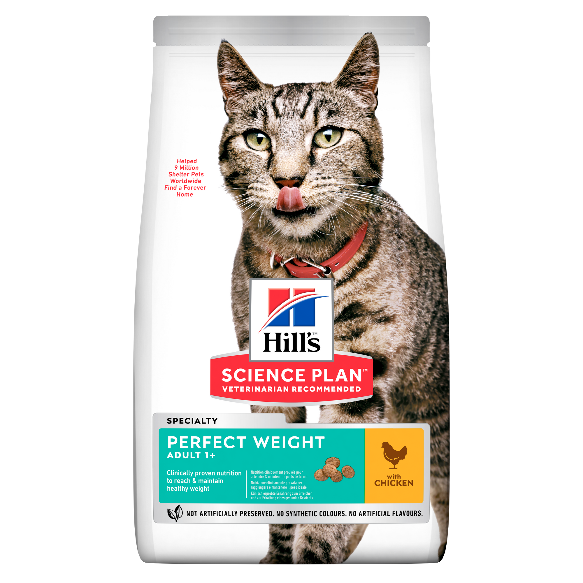 Perfect Weight Adult kattefoder med kylling Packshot