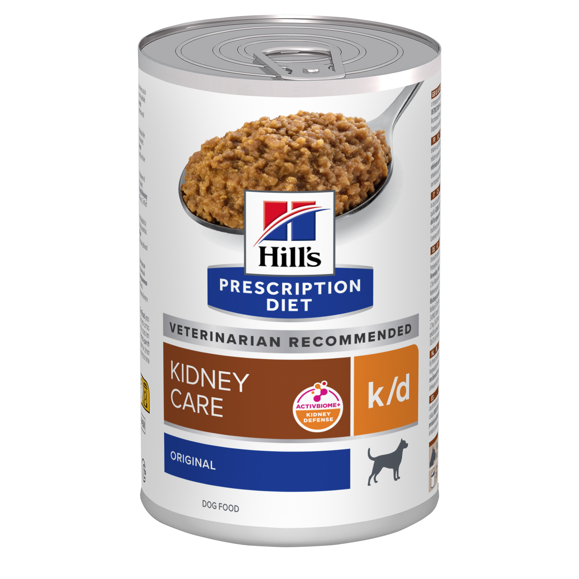 k/d Dog Food Packshot