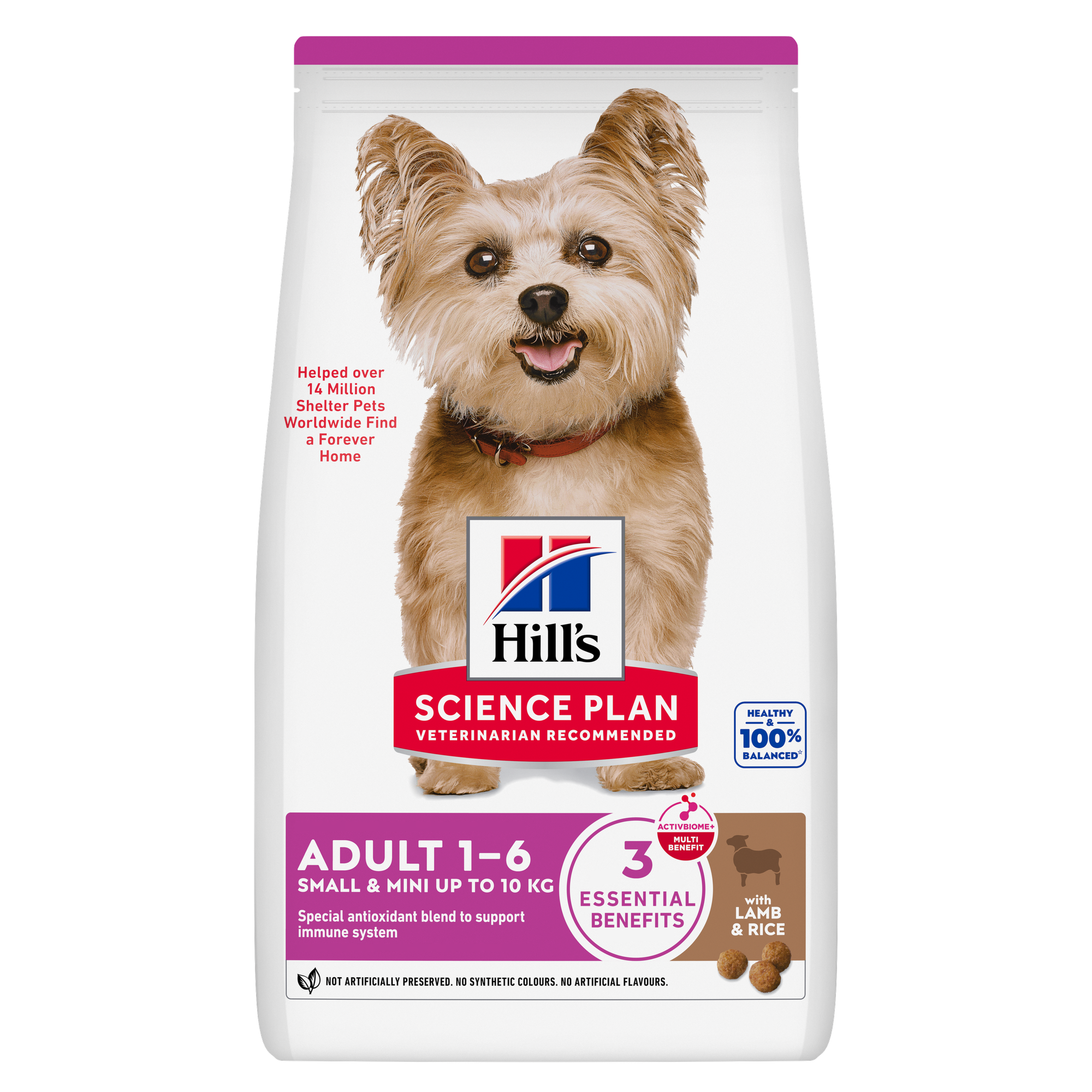 Small & Mini Adult Dog Food Packshot
