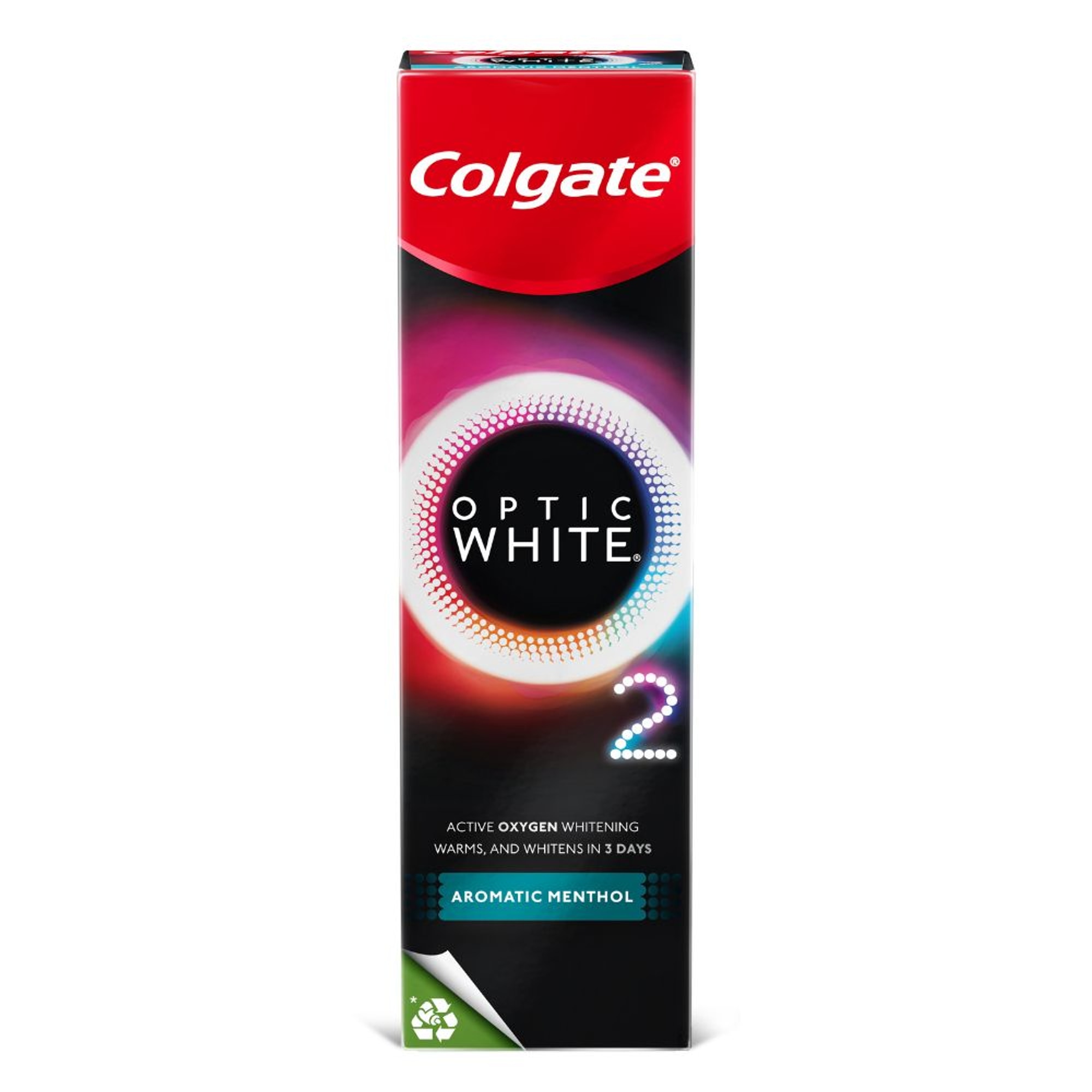 Colgate Optic White O2 TP Packshot_Front