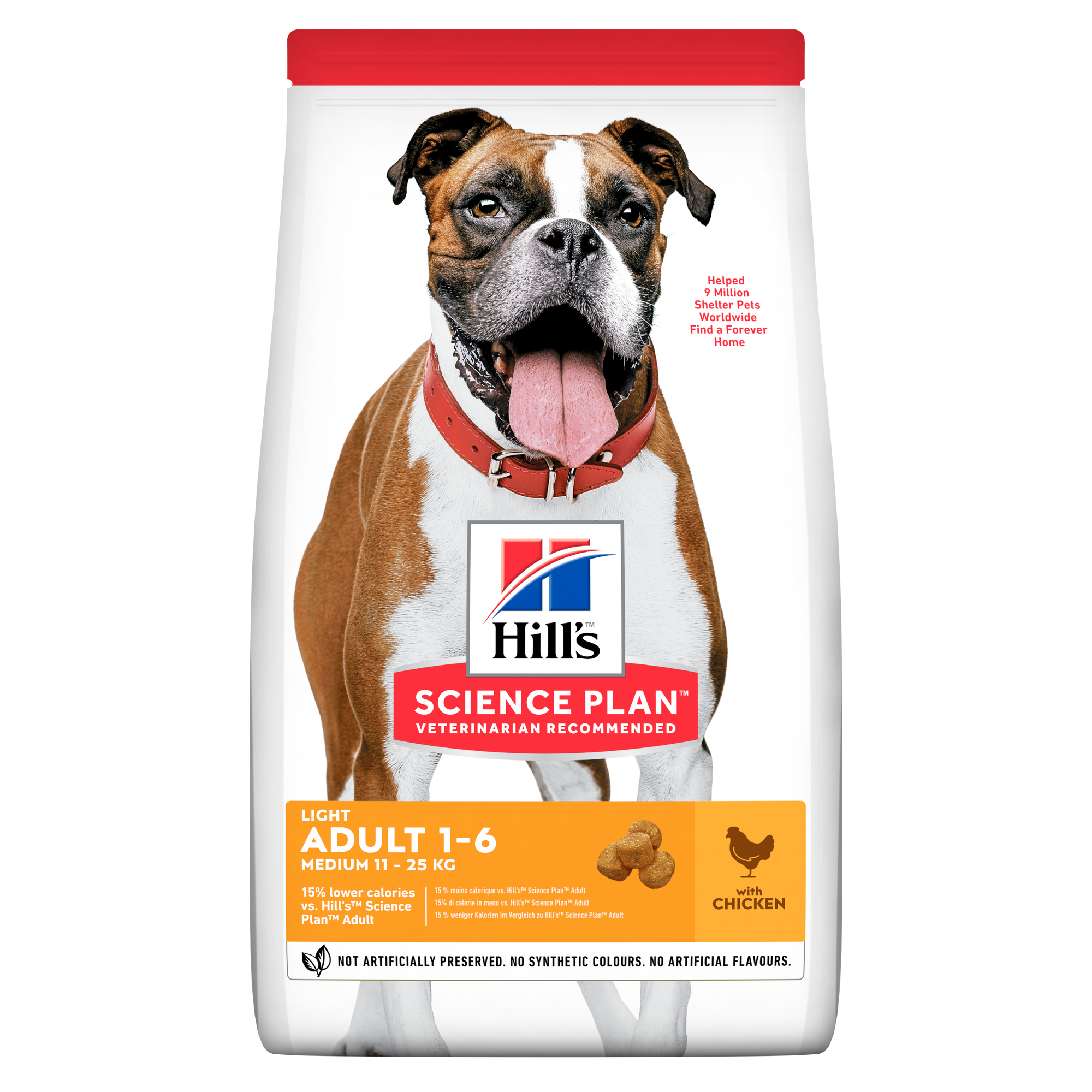 Light Medium Adult Hundefoder Packshot