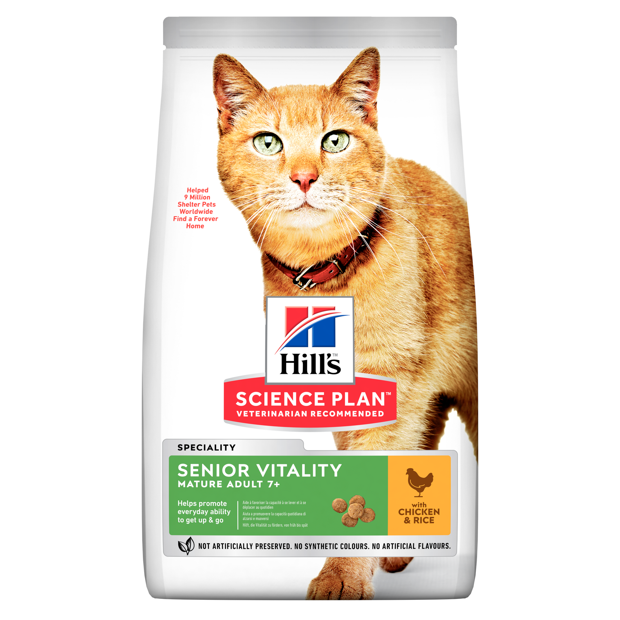 Senior Vitality Mature Adult kattefoder Packshot