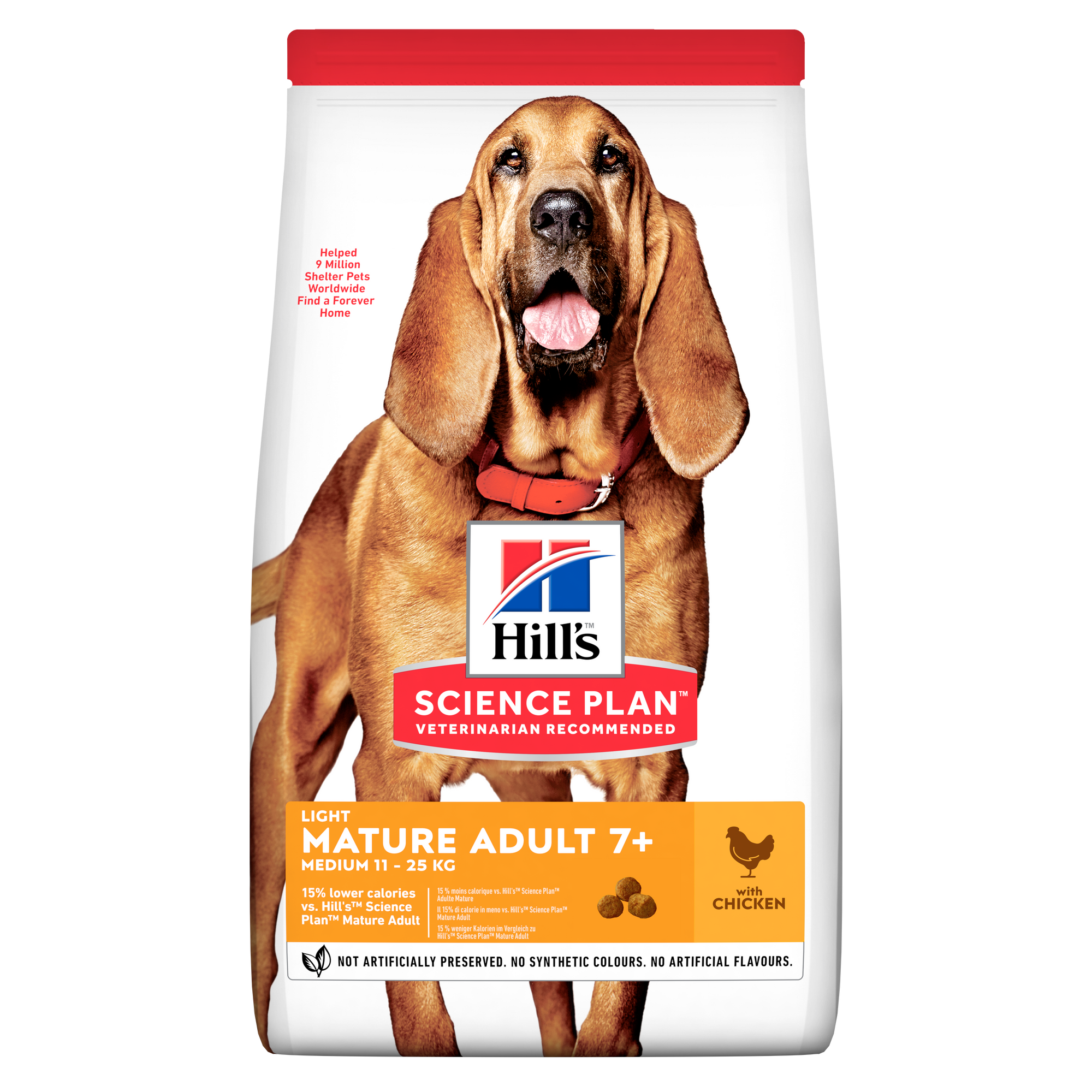 Light Medium Mature Adult Hundefoder Packshot