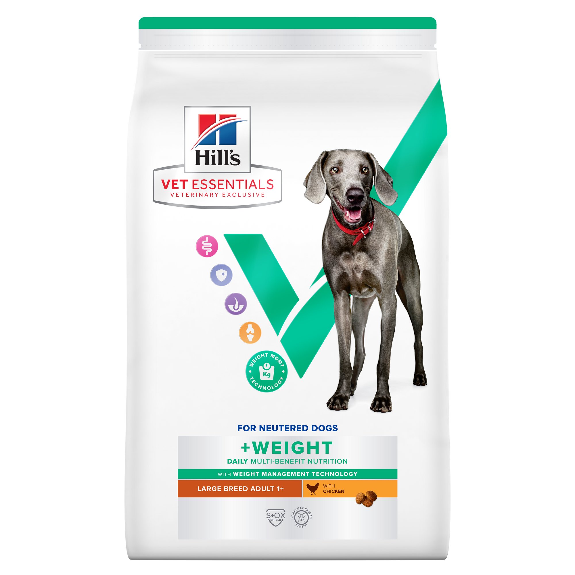 Multi-Benefit + Weight Adult 1+ Large Breed Dry Dog Food Packshot