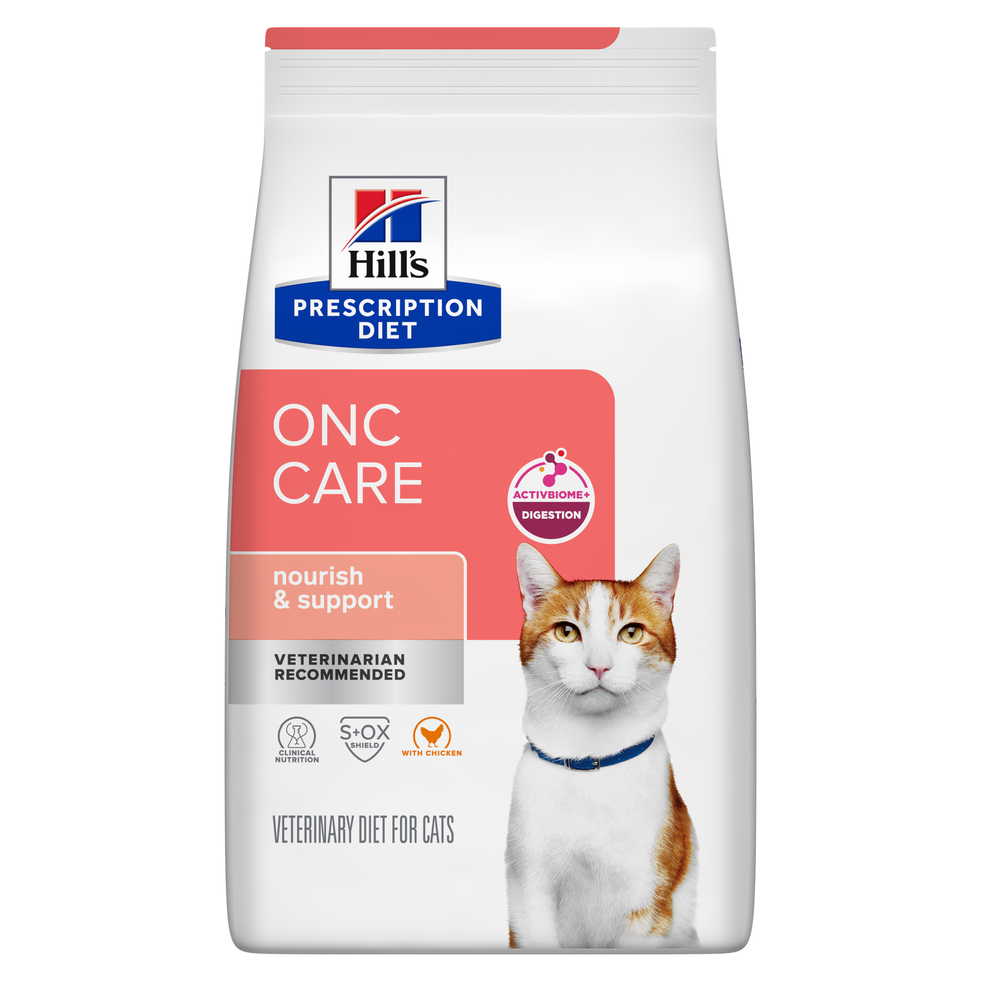 ONC Care with Chicken Dry Cat Food Packshot