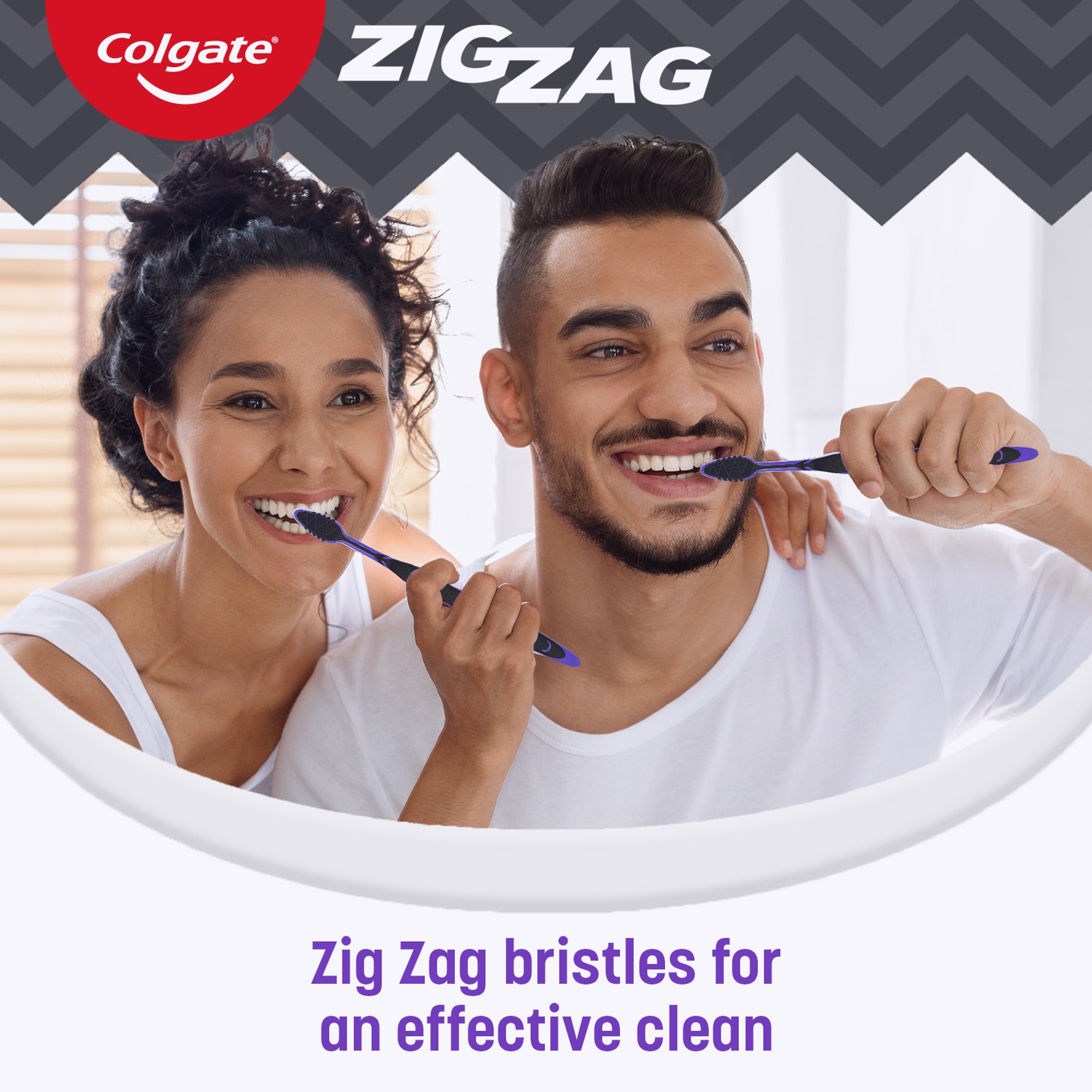 Colgate Zigzag Man TB Campaign_Above the Fold