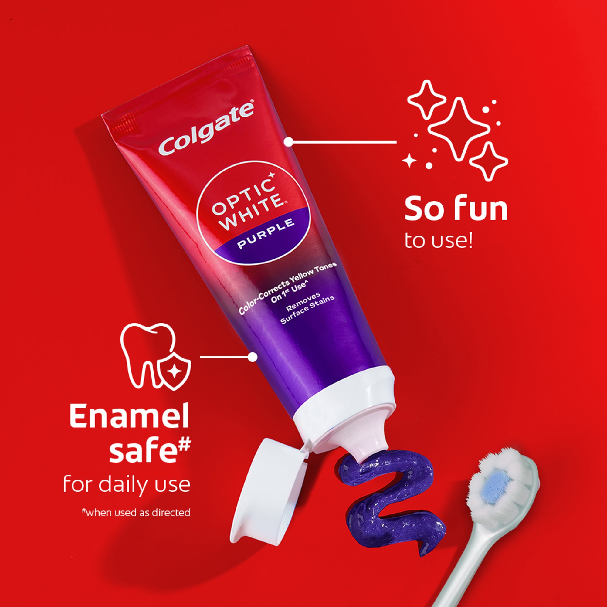 Colgate Optic White TP Campaign_Above the Fold