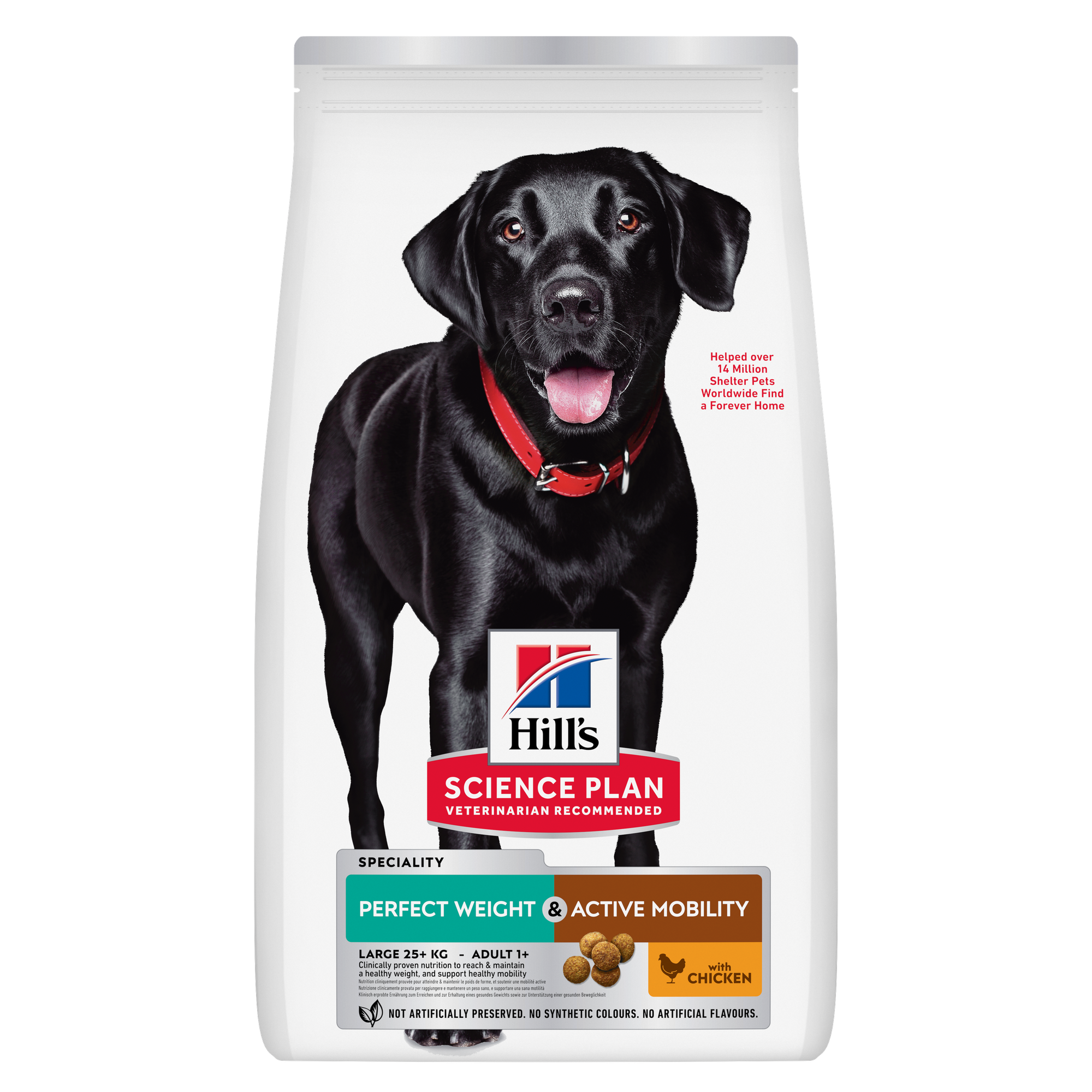 Perfect Weight & Active Mobility Large Breed Adult Dog Food Packshot