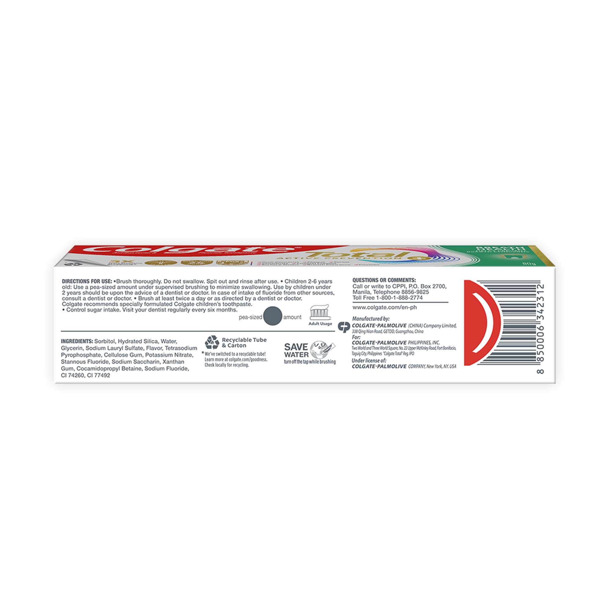 Colgate Total TP Packshot_Back