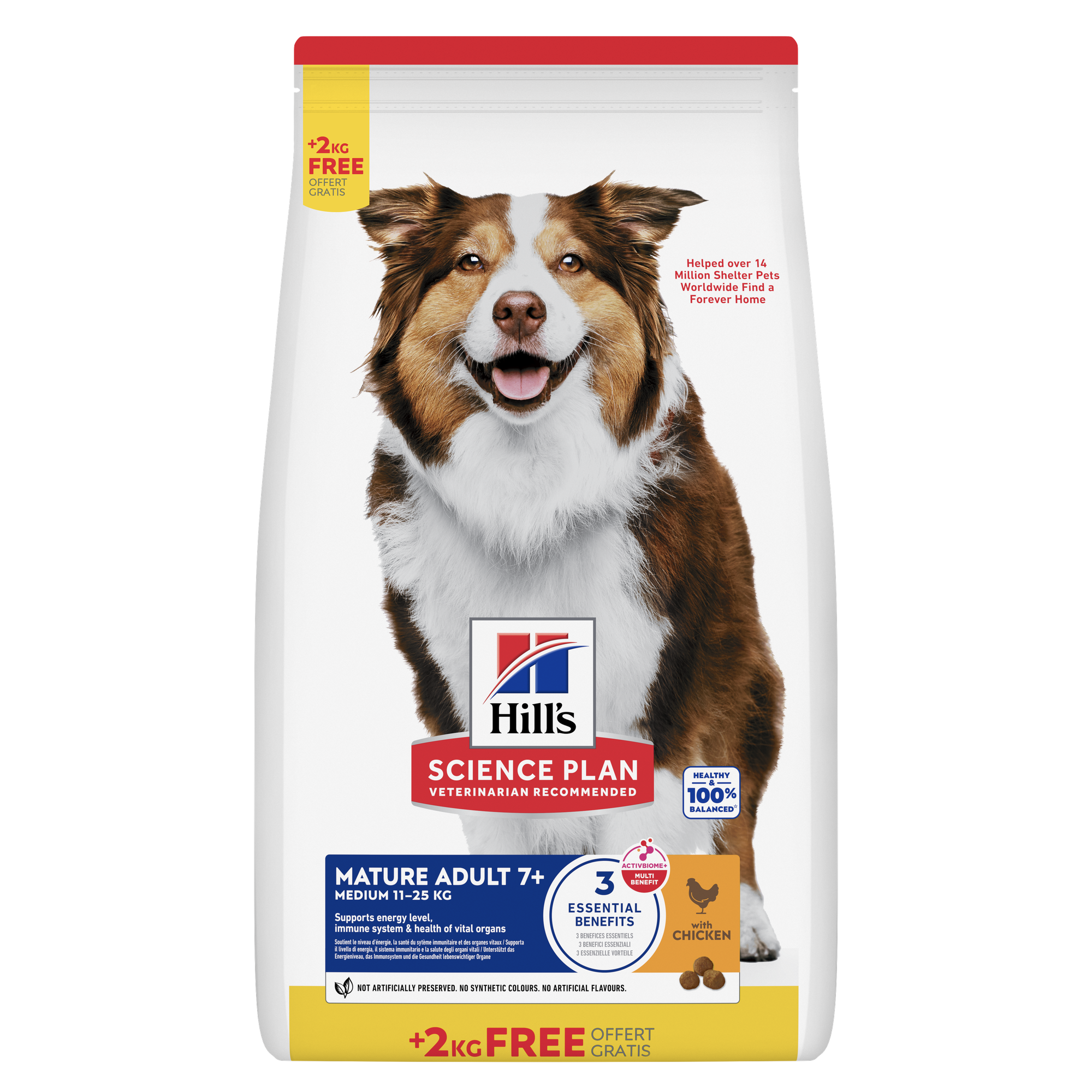 Medium Mature Adult Dog Food Packshot