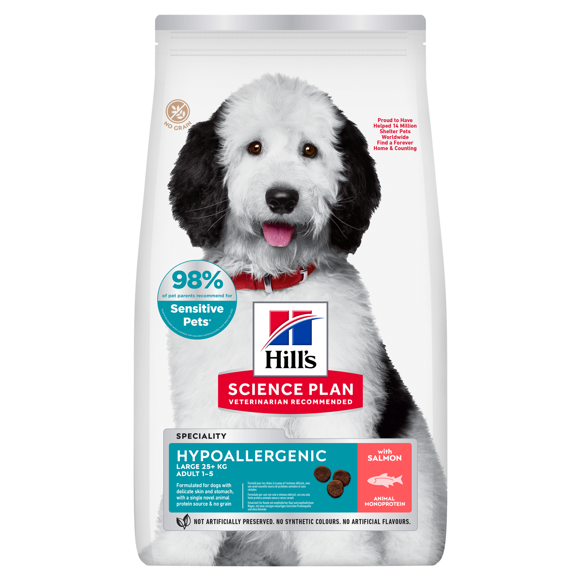 Hypoallergenic Large Breed Adult Dog Food Packshot