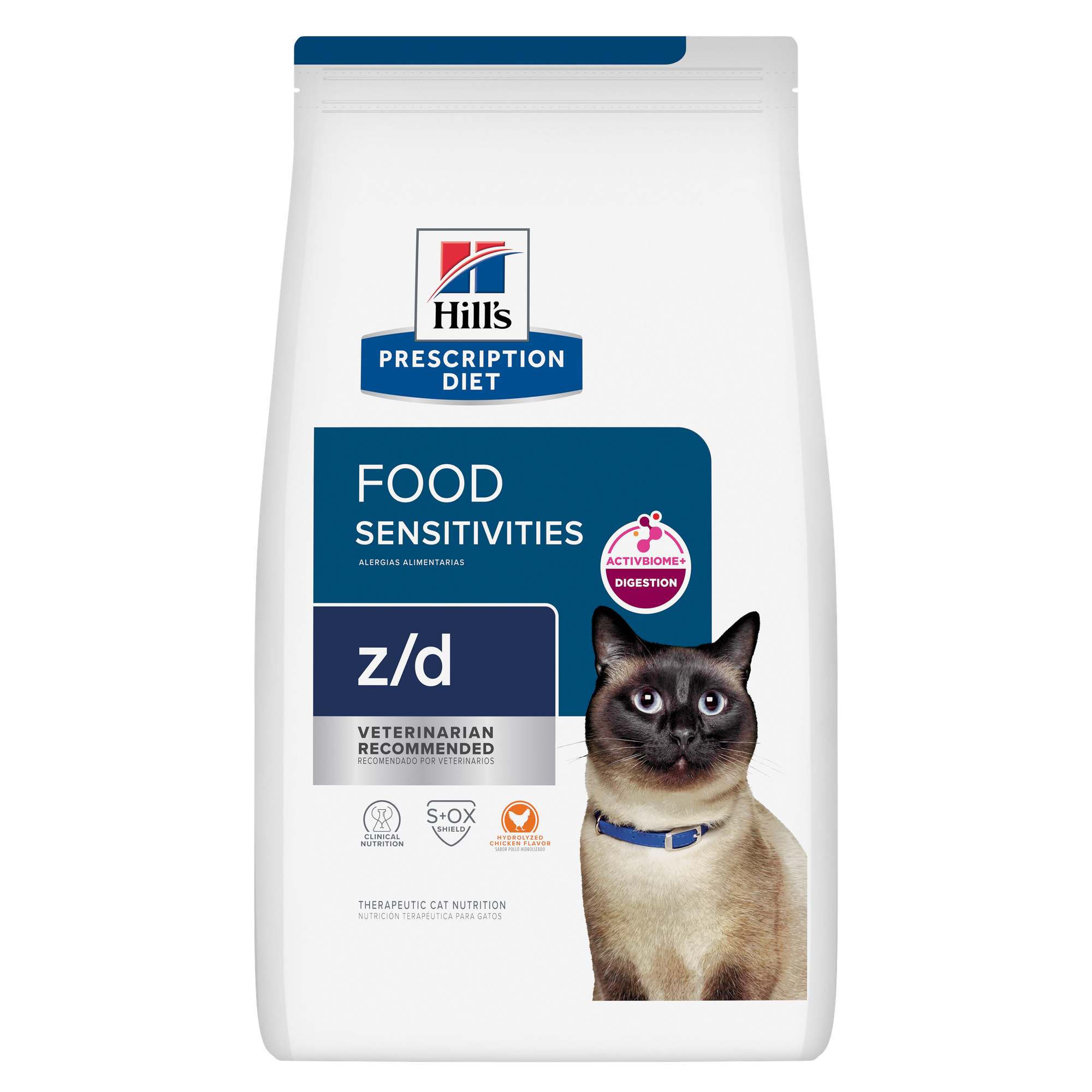 z/d Hydrolyzed Chicken Flavor Cat Food Packshot