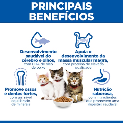 alimento para gatinho Benefícios principais