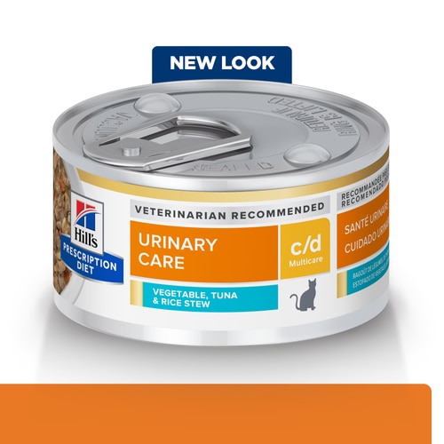 c/d Multicare Vegetable, Tuna & Rice Stew Cat Food How It Helps