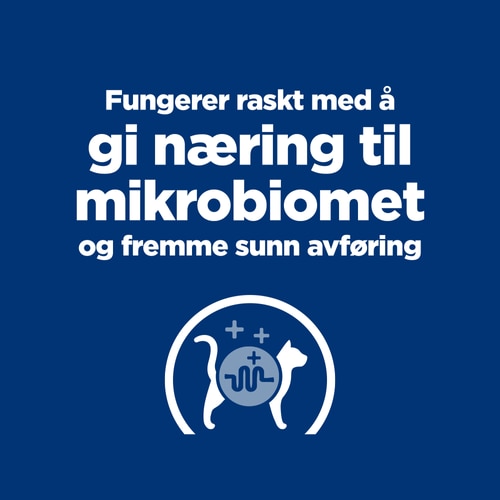 Gastrointestinal Biome kattefôr Viktige fordeler