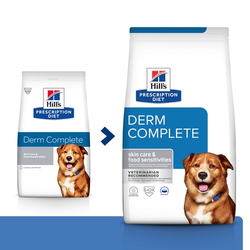 Derm Complete krmivo pro psy Jak to pomáhá
