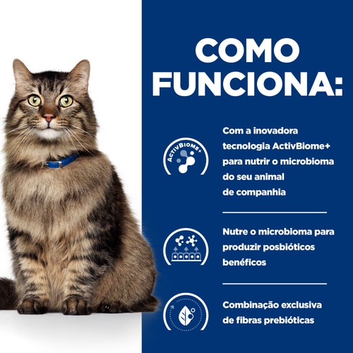 Gastrointestinal Biome alimento para gato Como funciona