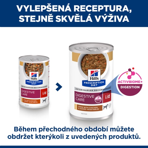 i/d stew pro psy Jak to pomáhá