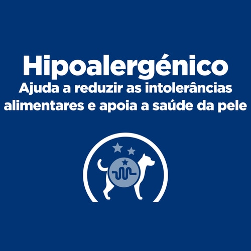 d/d alimento para cão Alegação chave