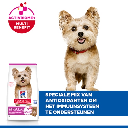 Small & Mini Adult Hondenvoer met Lam & Rijst Belangrijkste kenmerken