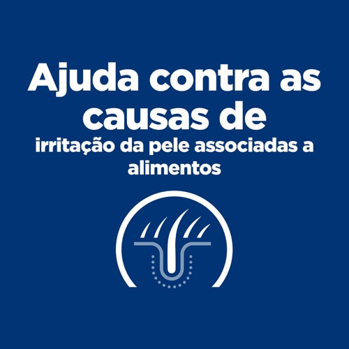 z/d alimento para gato Alegação chave