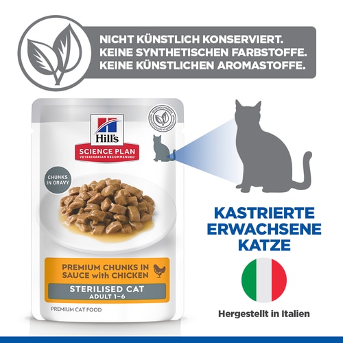 Sterilised Adult Katzenfutter Hauptmerkmal