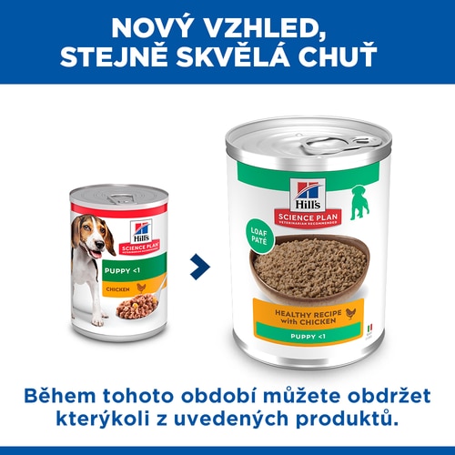 krmivo pro štěňata Hlavní výhody