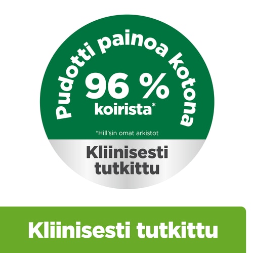 Metabolic Mini -koiranruoka Marketing Claim