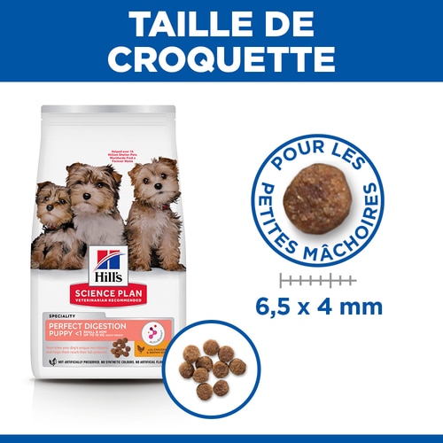 Perfect Digestion - Croquettes pour Chiot - Petite Race Visuel aliment