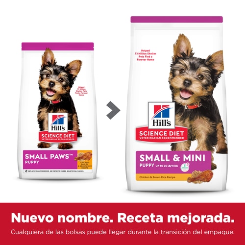 Hill's Small&Mini comida para perro cachorro raza pequeña 5.6Kg How it Helps