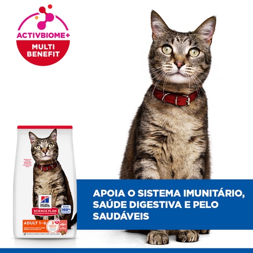 alimento para gato adulto Alegação chave