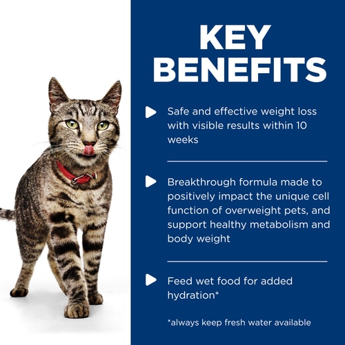 Adult Perfect Weight Variety Pack (Chicken & Salmon) Wet Cat Food Key Benefits
