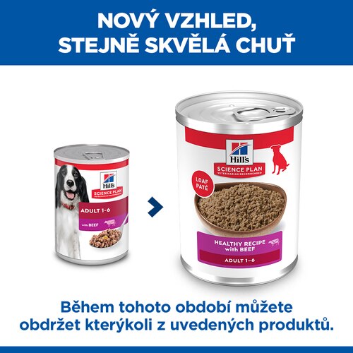 krmivo pro dospělé psy Hlavní výhody