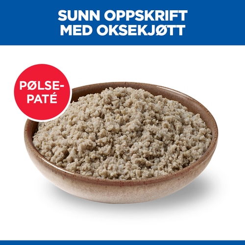 Mature Adult hundefôr Bilde av fôret