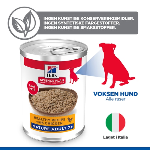 Canine Mature Adult hundefôr Viktige fordeler
