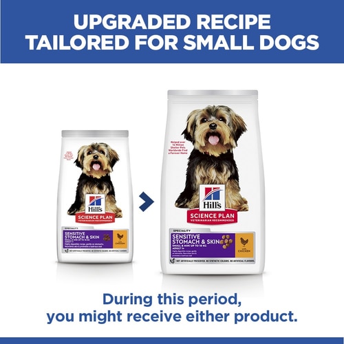 Sensitive Stomach & Skin Small & Mini Adult Dog Food Key Benefits