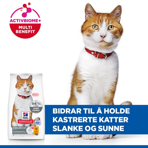 Sterilised Adult Kattefôr Viktige fordeler