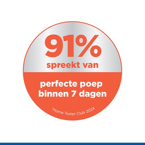 Perfect Digestion Medium Adult Hondenvoer met Kip & bruine Rijst Marketing claim