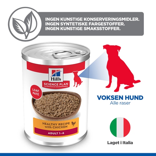 Canine Adult hundefôr Key Claims