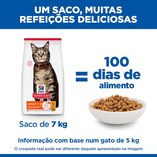 alimento para gato adulto Alegação de Marketing