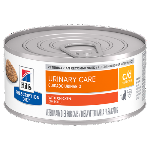 c/d Multicare with Chicken Wet Cat Food Packshot